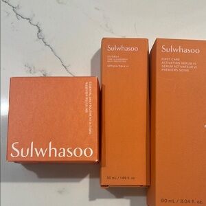 Lot of New in Box with tags Sulwhasoo Skincare
